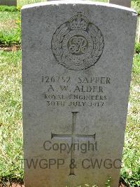 Dar Es Salaam War Cemetery - Alder, A W